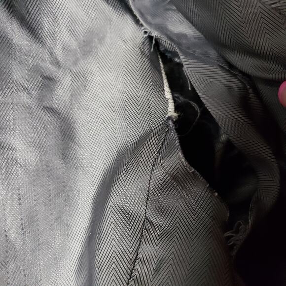 Valerie Stevens 8 Black Velvet Single Button Blazer Office Professional Career - Picture 10 of 12